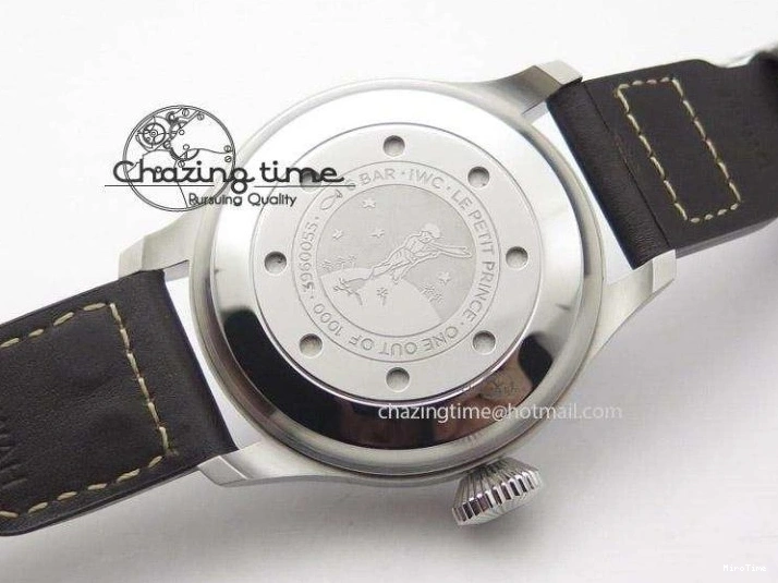 MIROTIME 0202 Refined Big Pilot IW500908 ZF 1:1 Best Edition Le Petit Prince On Brown Leather Strap A521111 V 7247